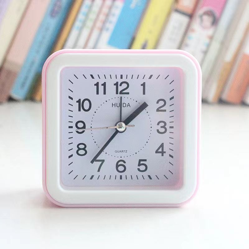 Time Alarm Clock Large Character Student Learning Alarm Clock Home Table Set Quiet Scanning Small Clock Desktop Bedroom Bedside Table - Image 1